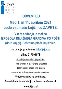 ZAPRTJE KNJIŽNIC 1